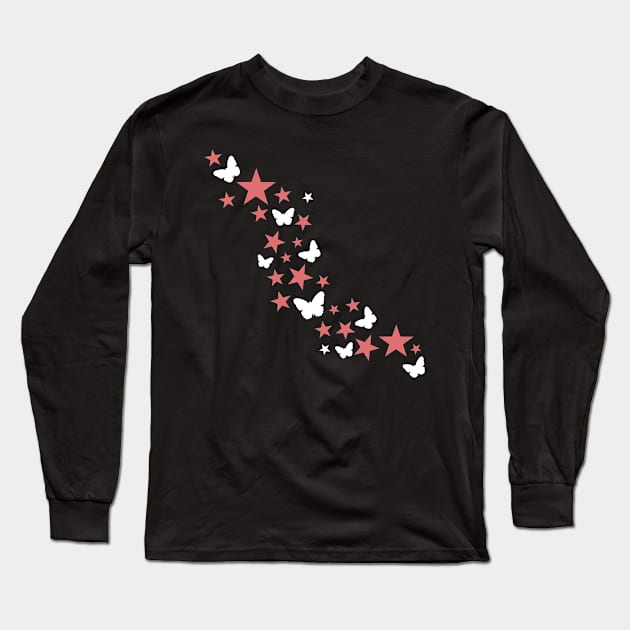 Butterflies Long Sleeve T-Shirt by Designzz